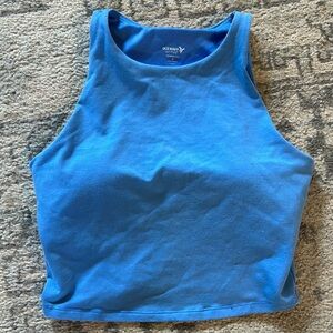 Old navy active women’s blue high neck sports bra